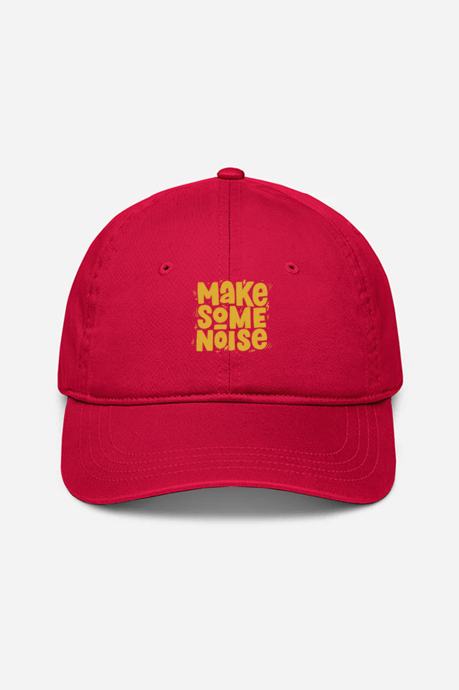 Make Some Noise Unisex Baseball Cap - Red / Standard