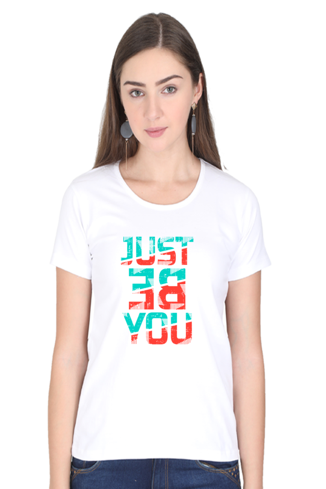 Just Be You Women’s T-Shirt - White / S