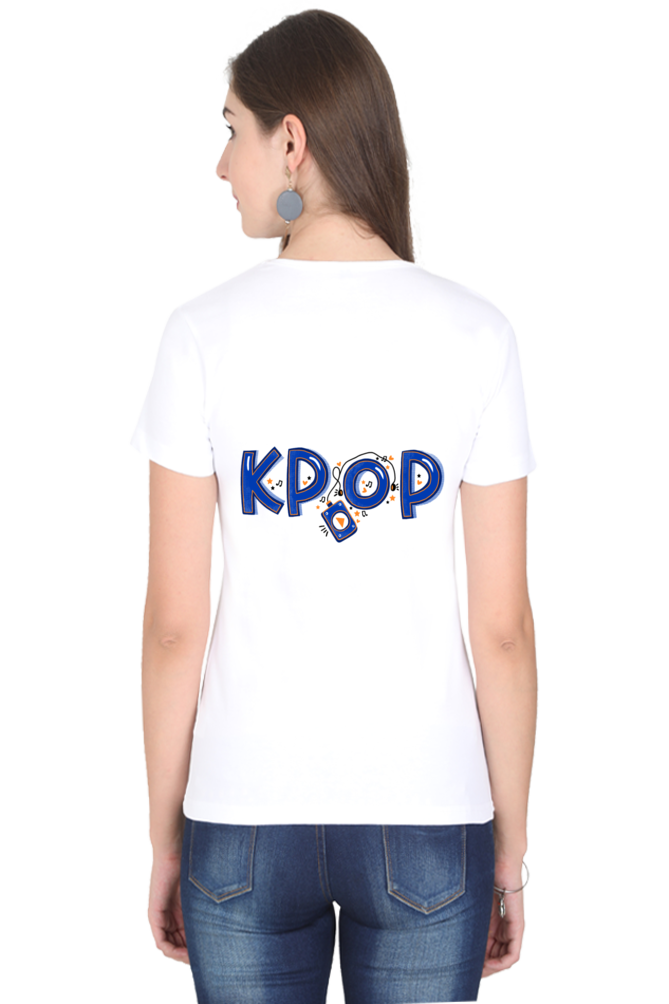 K Pop (B) Women’s T-Shirt - S / White