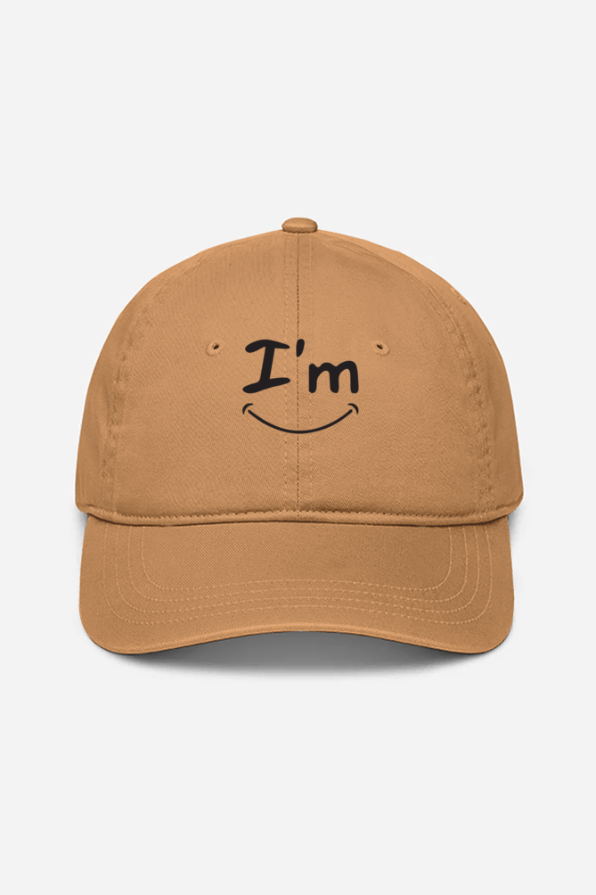 I’m Fine Unisex Baseball Cap - Khaki / Standard