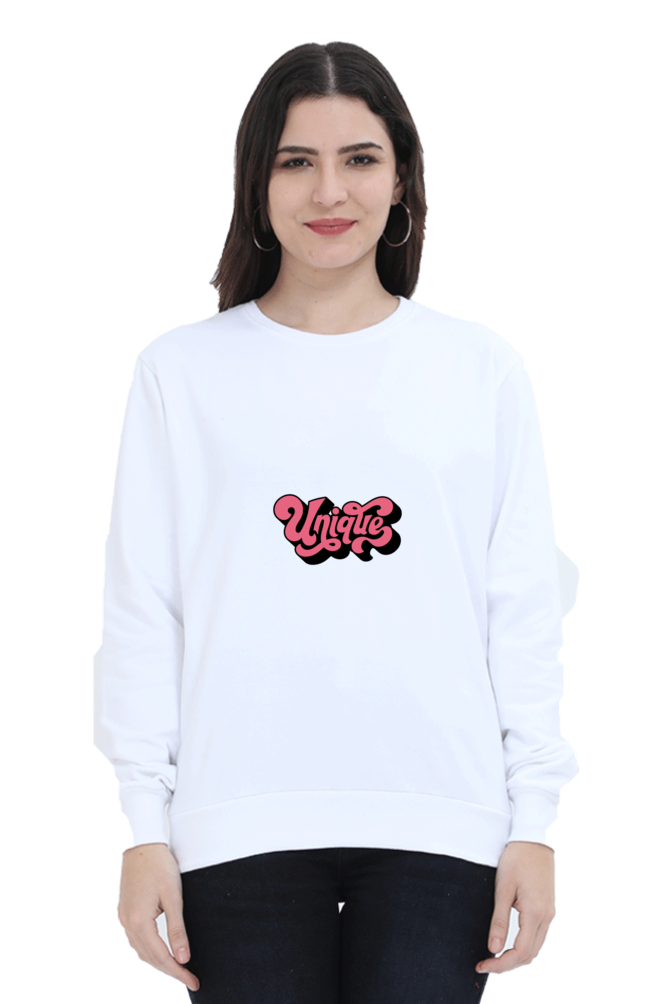 Unique Unisex Sweatshirt - White / M