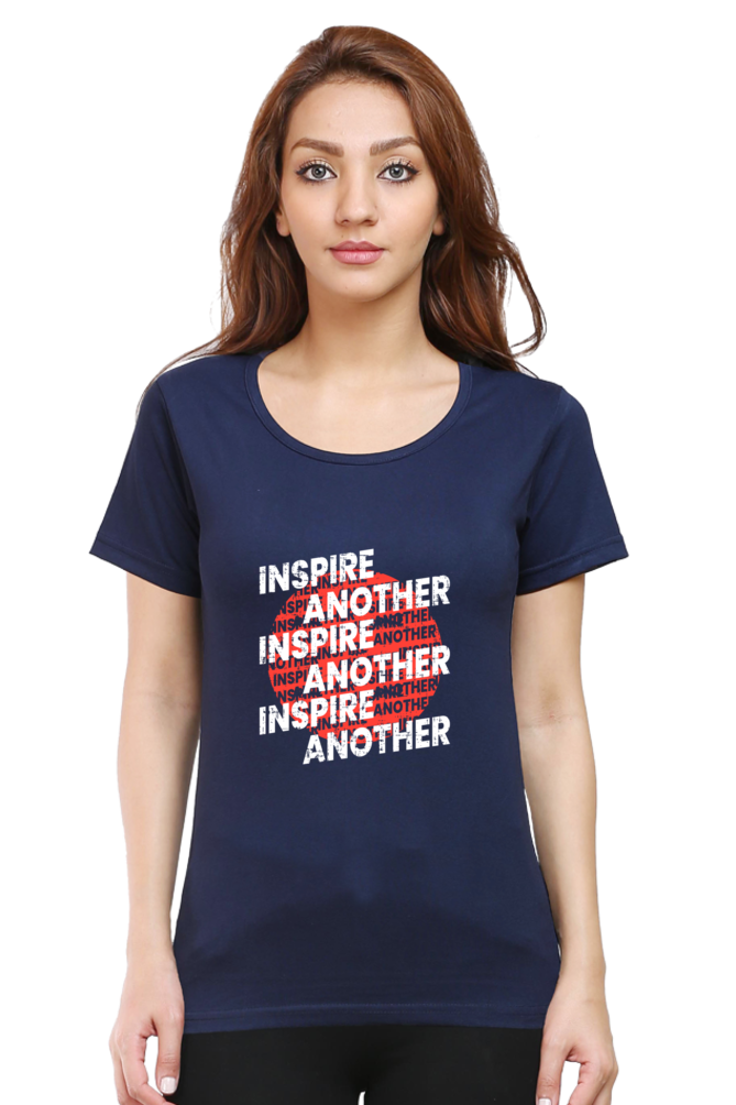 Inspire Another Women’s T-Shirt - Navy Blue / S