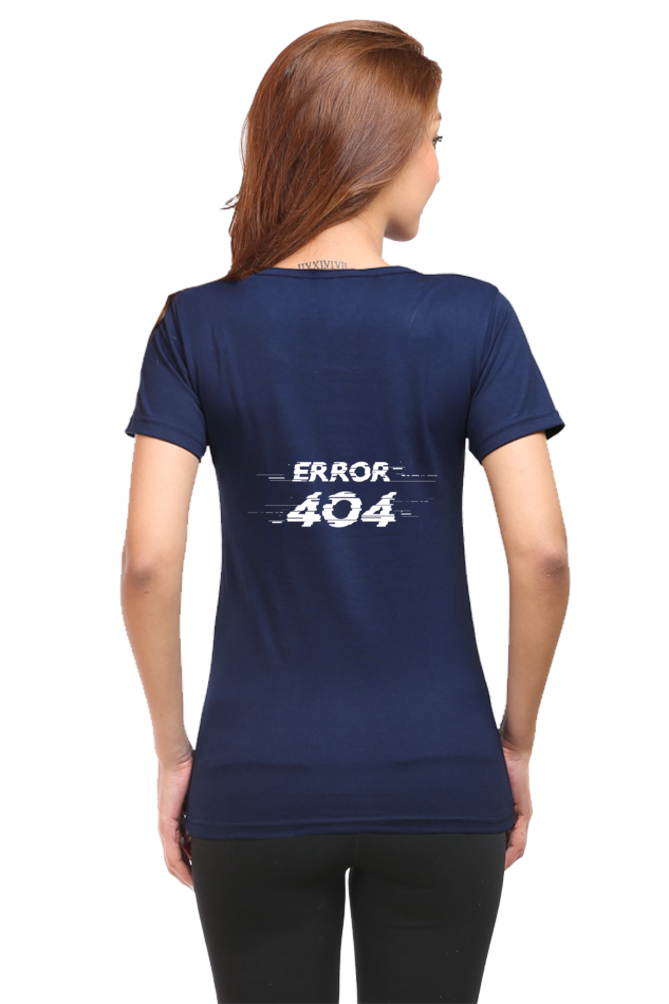 Error 404 Women’s T-Shirt - Navy Blue / S