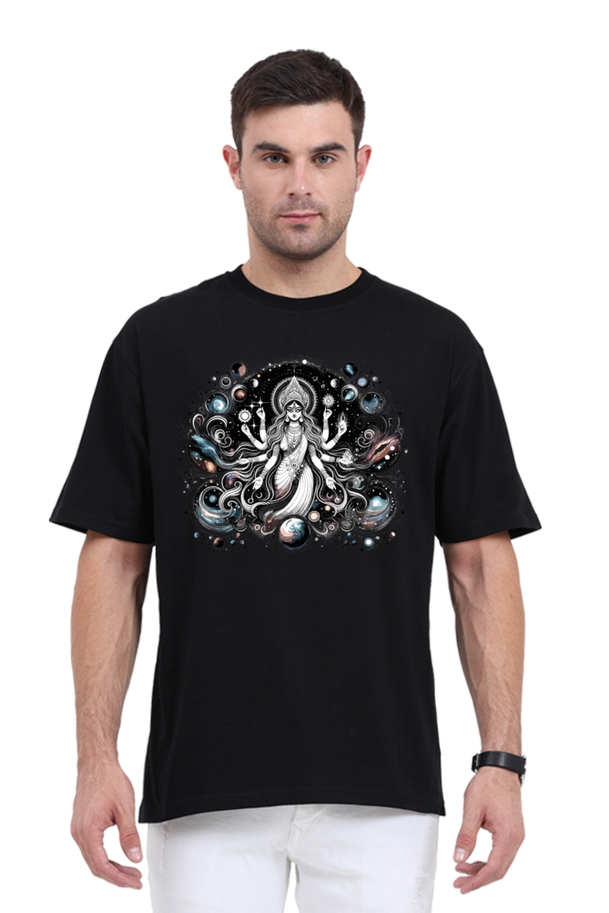 Durga Series 6 Unisex Oversized T-Shirt - Black / S