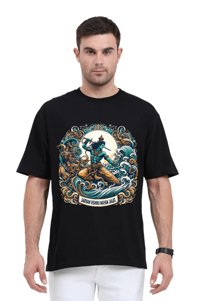 Vishnu Series 2 Unisex Oversized T-shirt - S