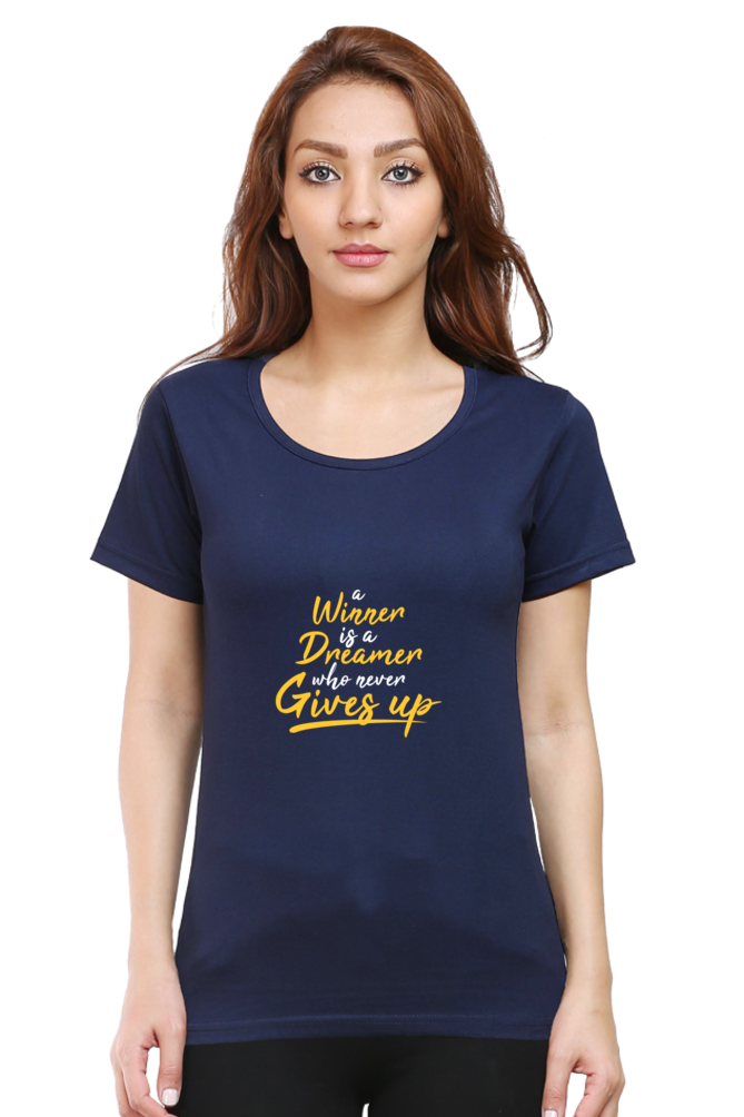 printed t shirts for women blue