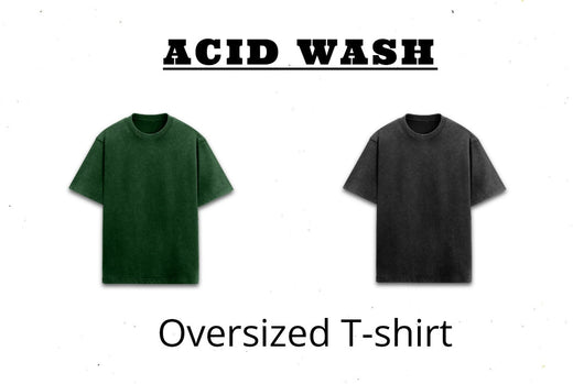 ACID WASH OVERSIZED T SHIRT