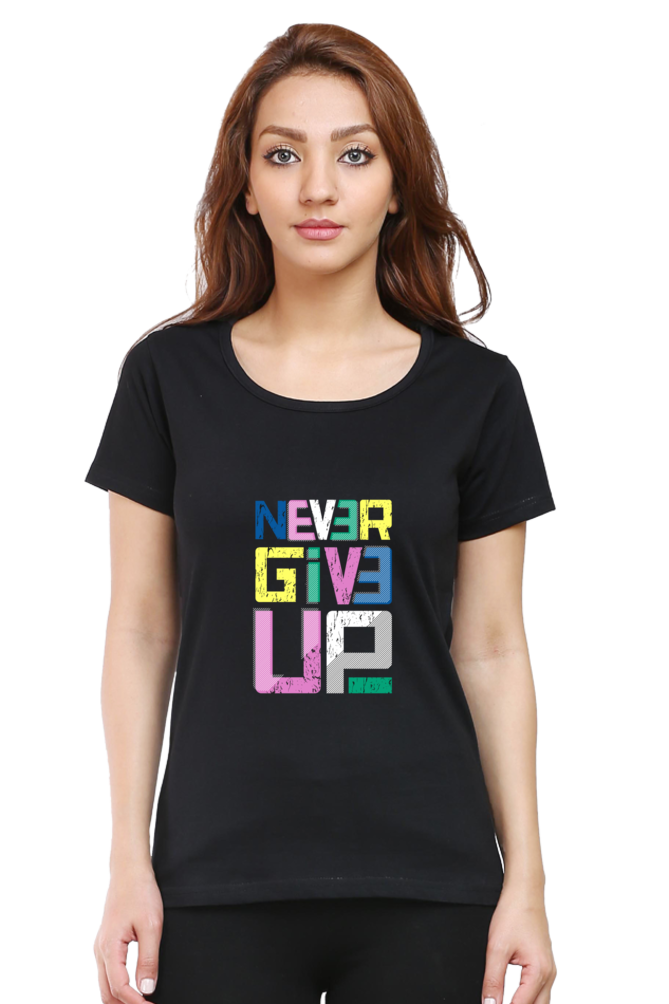 Never Give Up - Black / S