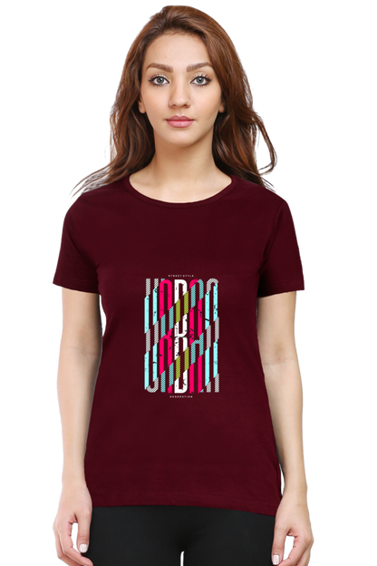 Urban Women’s T-shirt - Maroon / S