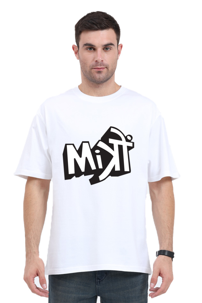 Mitron Unisex Oversized T-shirt - White / S