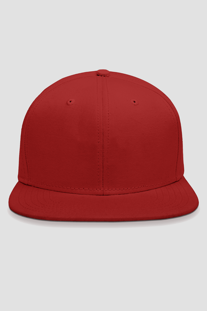 Unisex Snapback Cap red