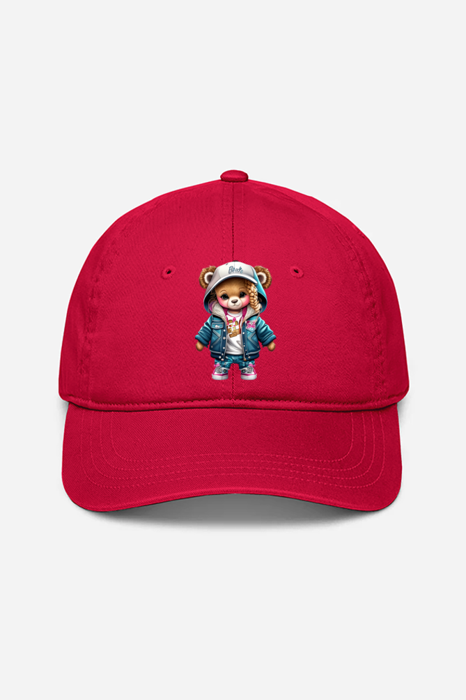 Hip Hop Girl Unisex Baseball Cap - Red / Standard