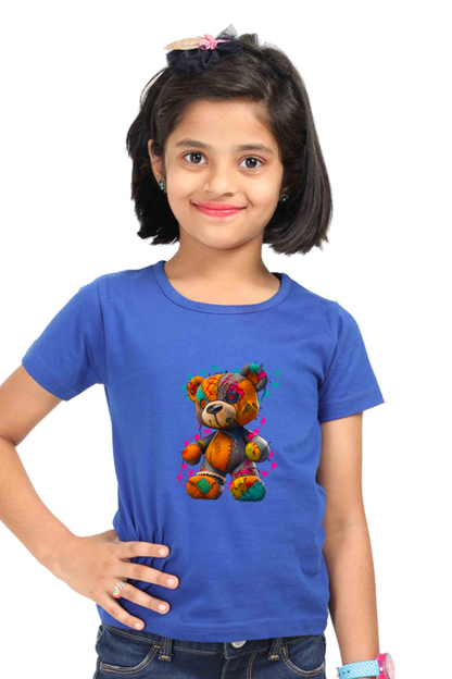 Voodoo Teddy Barbwire Girls T-shirt