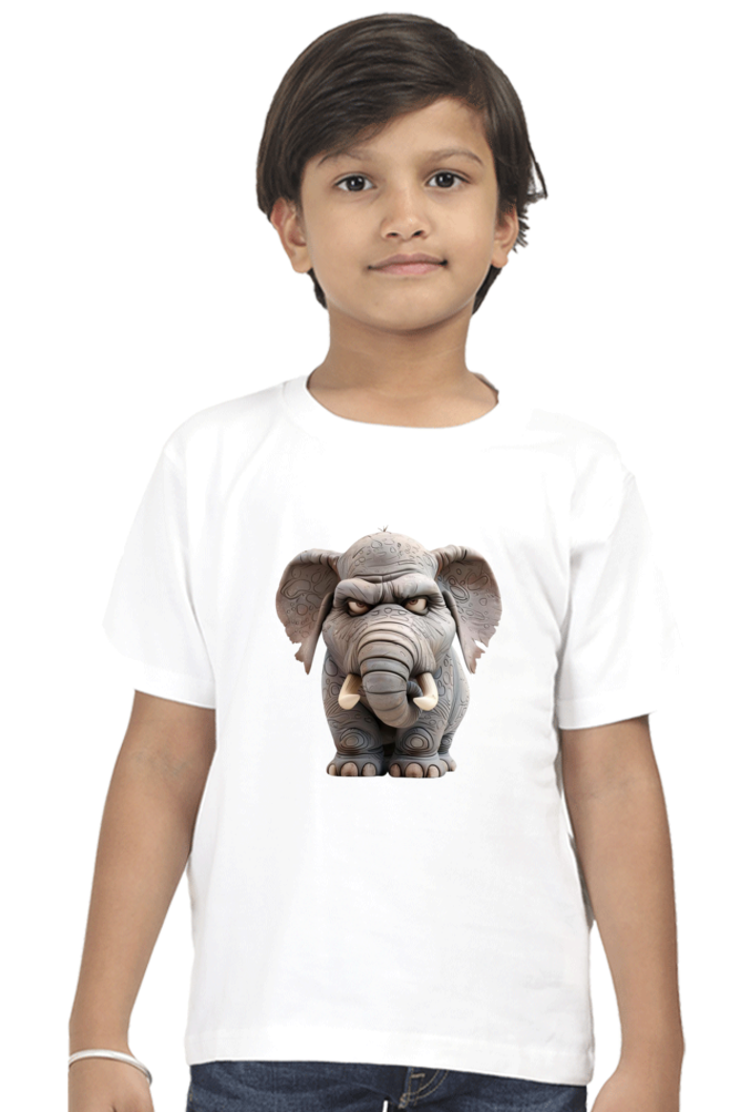 Grumpy Elephant Boys T-shirt