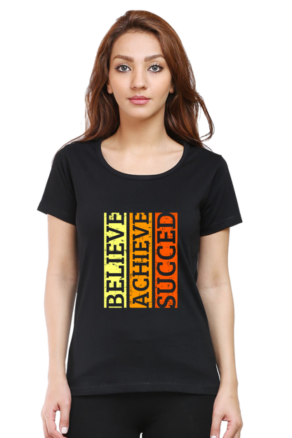 best t shirts for women black color