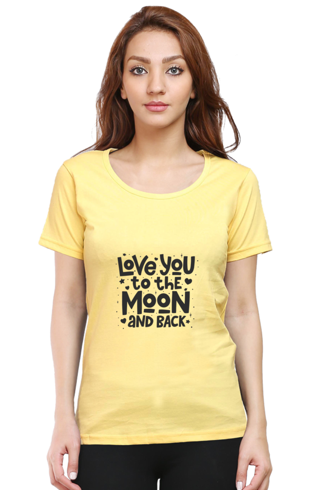 Love You To The Moon And Back Women's T-shirt