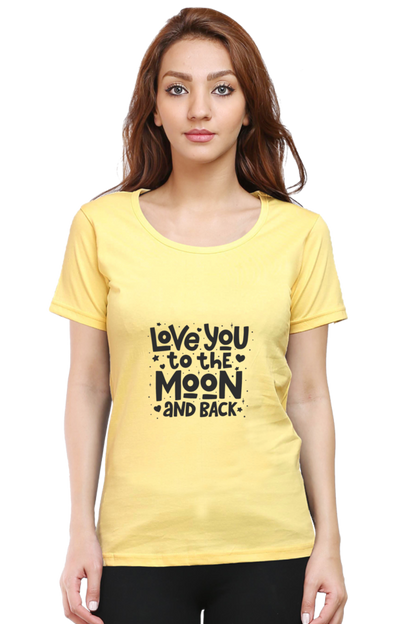 Love You To The Moon And Back Women's T-shirt