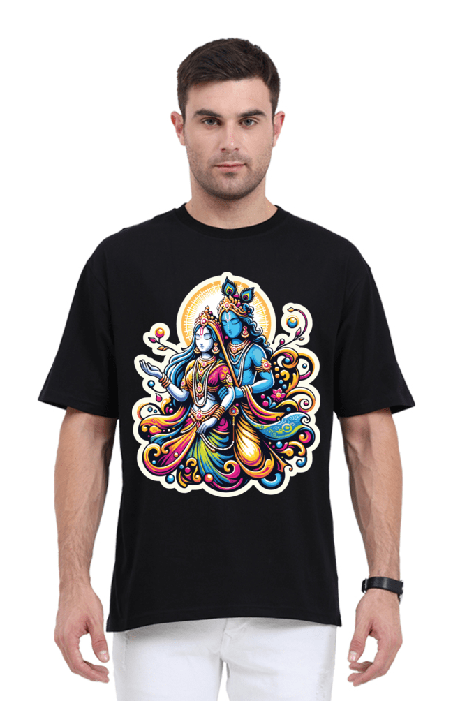 Radha Krishna Series 13 Unisex Oversized T-shirt