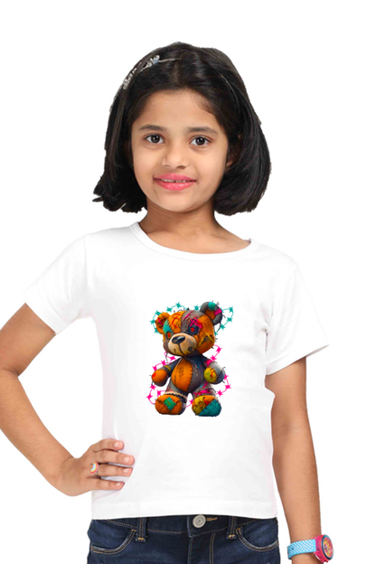 Voodoo Teddy Barbwire Girls T-shirt