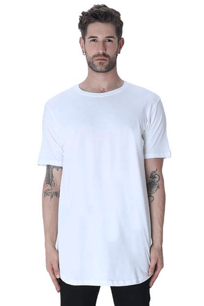 Longline Curved TShirt