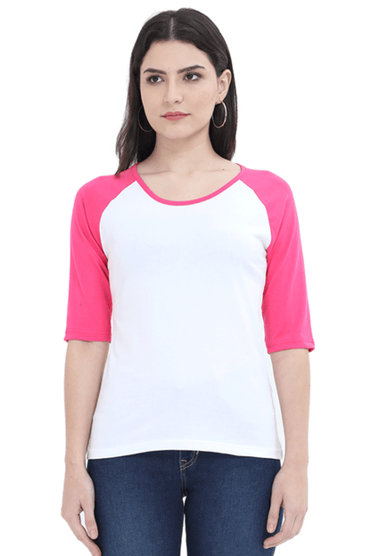 Raglan Full Sleeve
 girls pink