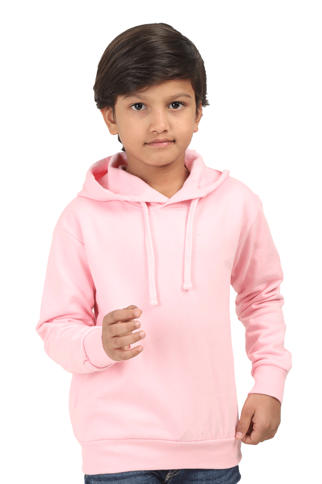 Kids Hoodies SweatShirt baby pink