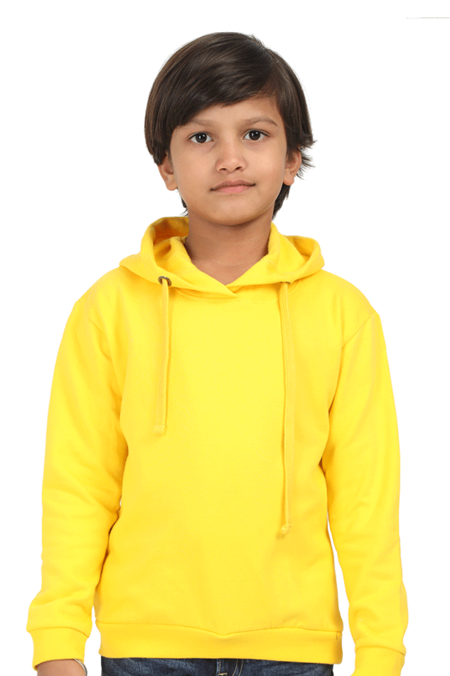 Kids Hoodies SweatShirt yellow