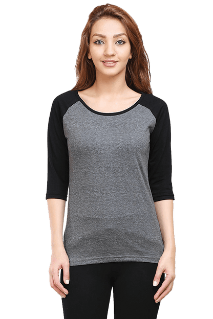 Raglan Full Sleeve
 girls  grey