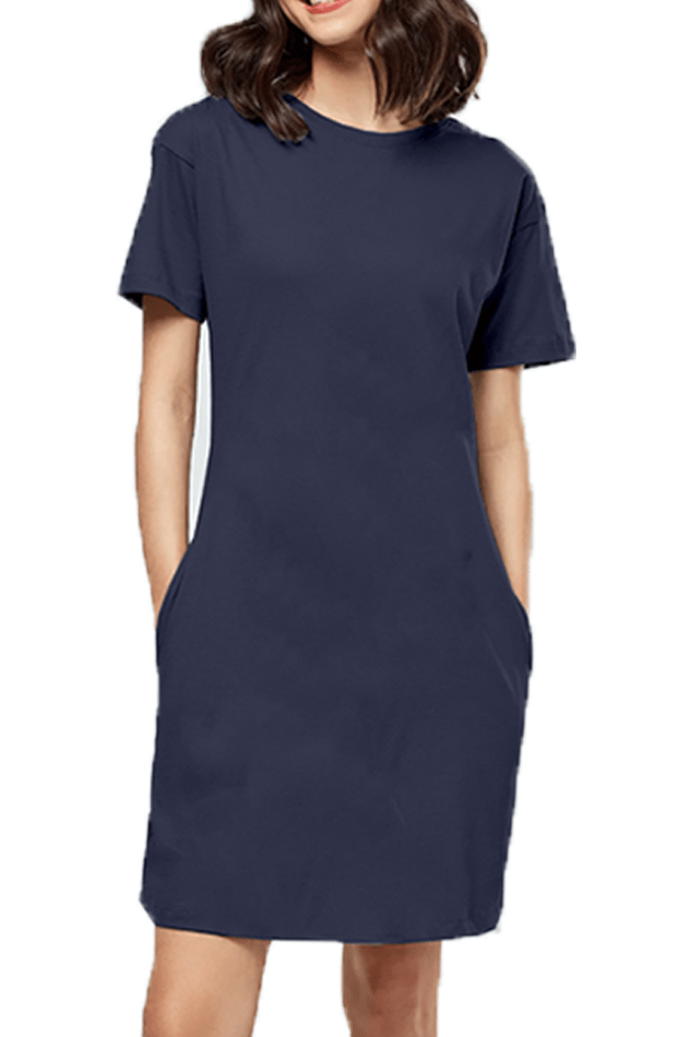 T-Shirt Dress blue