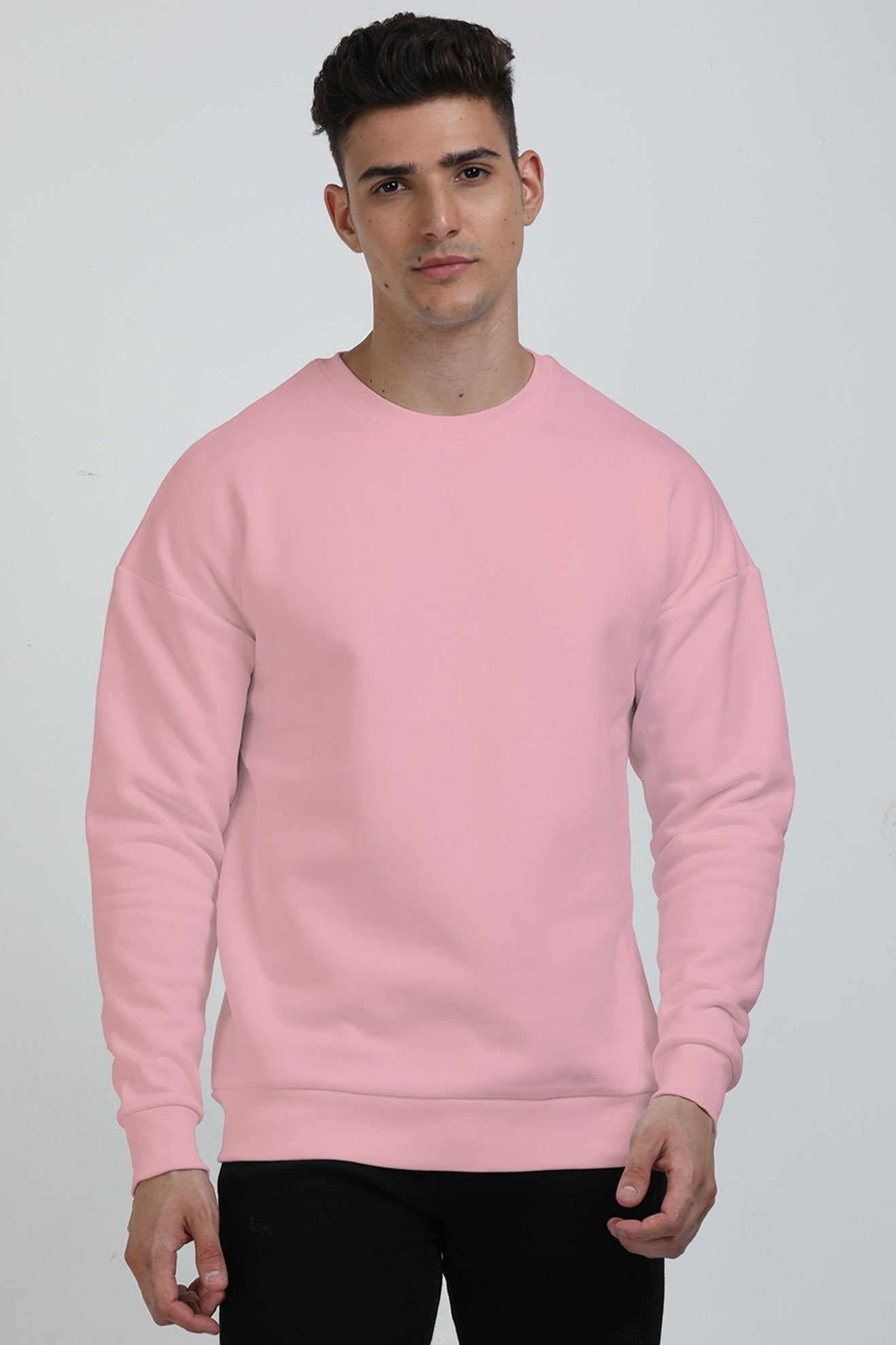 Unisex Oversized Sweatshirts pink