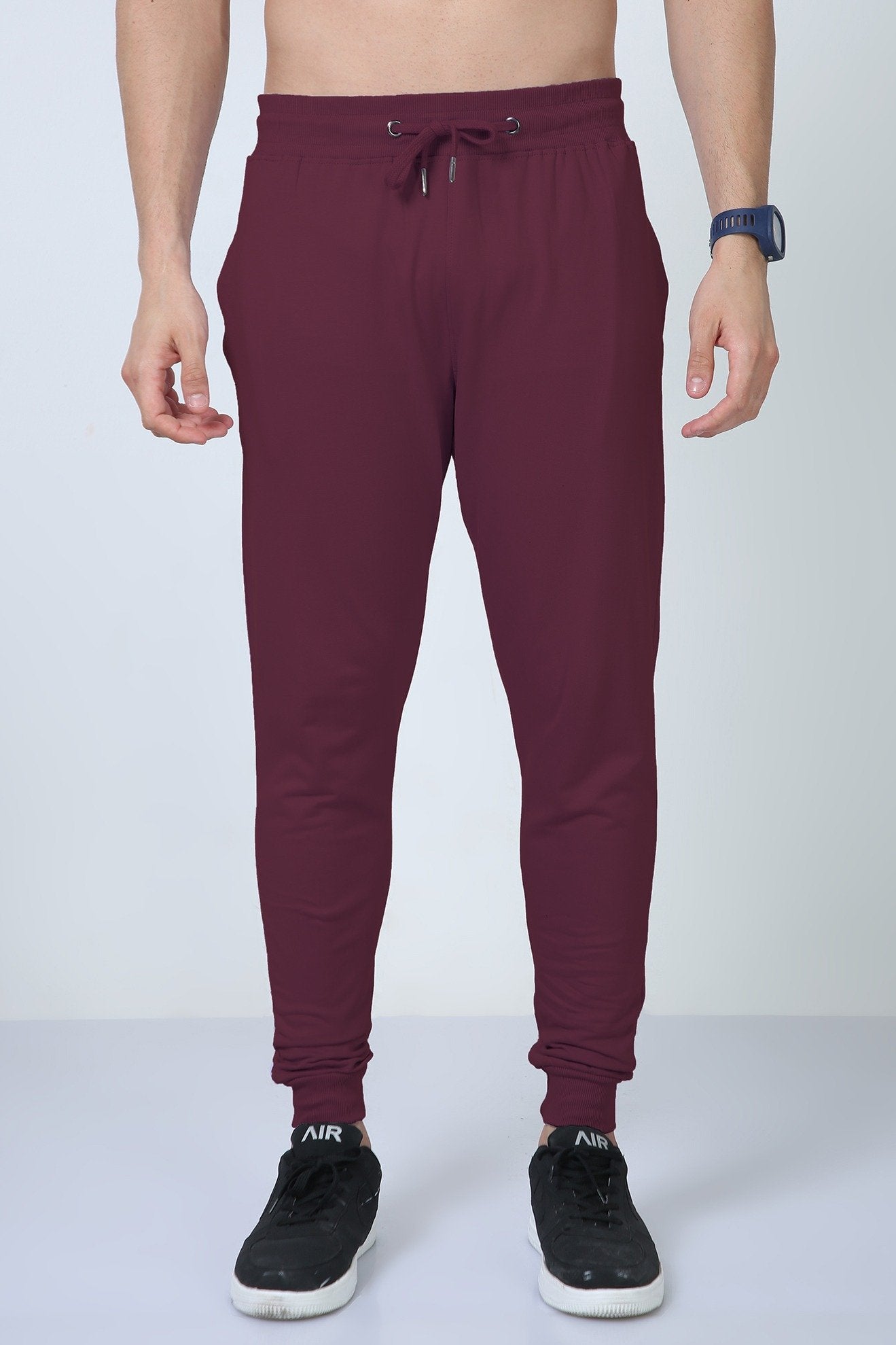 Unisex Joggers - Maroon / M