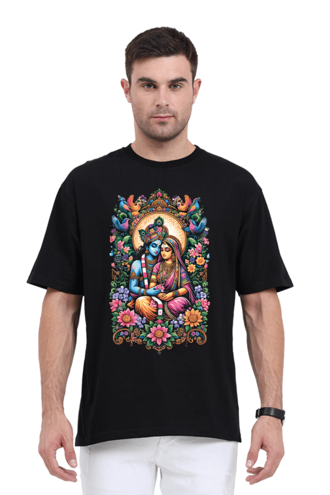 Radha Krishna Series 10 Unisex Oversized T-shirt