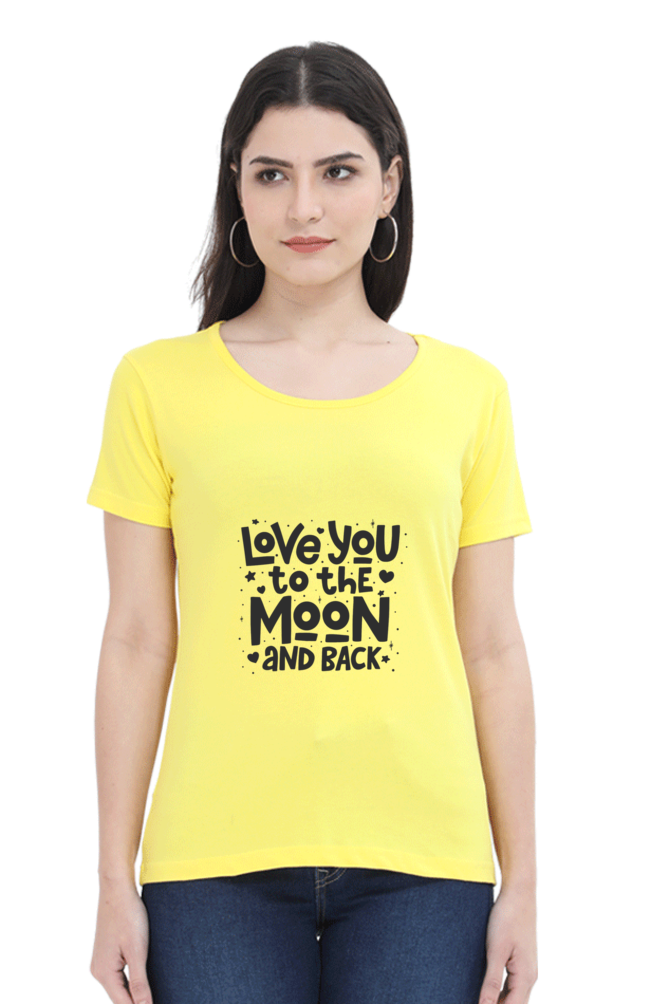 Love You To The Moon And Back Women's T-shirt