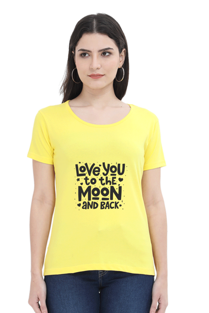 Love You To The Moon And Back Women's T-shirt