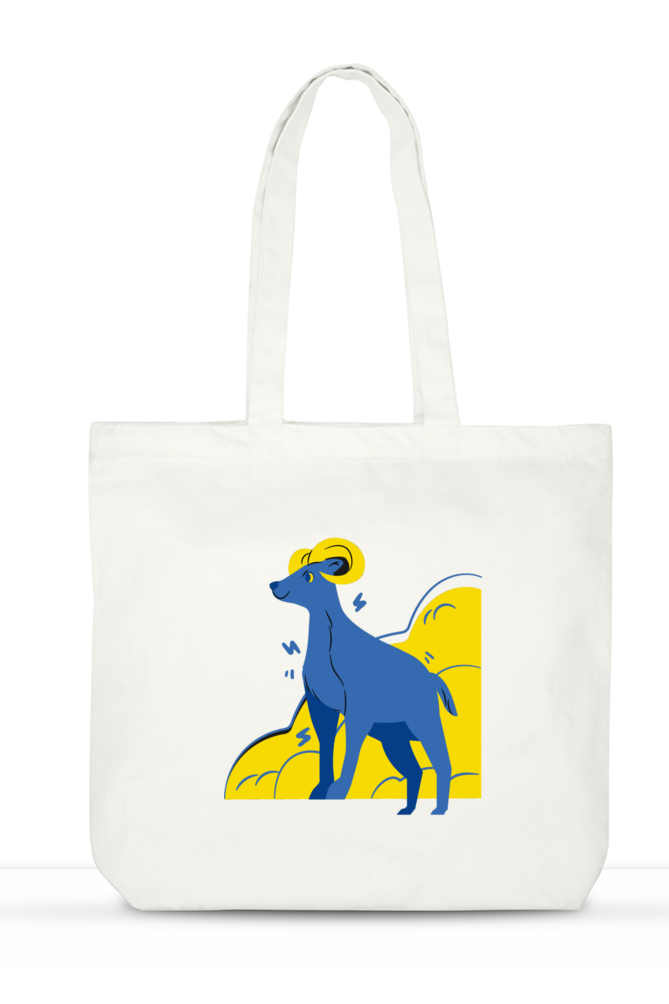 Aries Zodiac Unisex Tote Bag