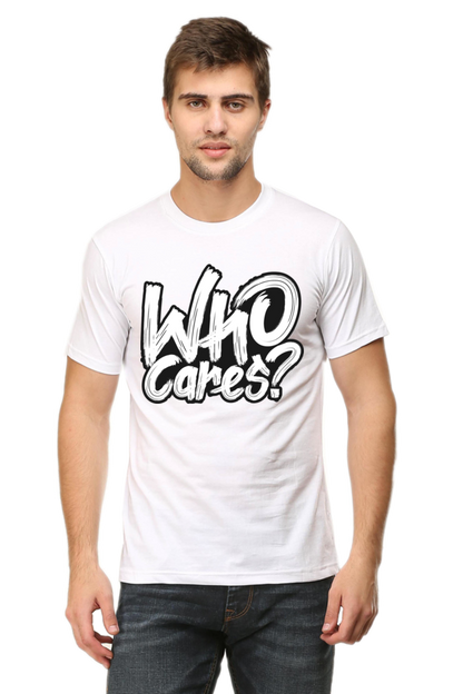 Who Cares Mens T-Shirt