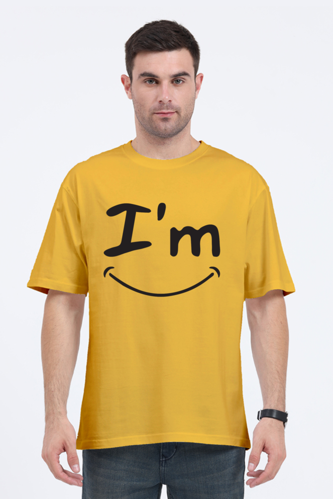 I'm Fine Unisex Oversized T-shirt