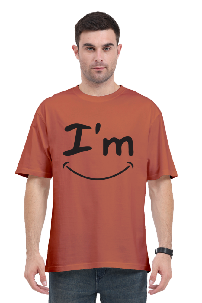 I'm Fine Unisex Oversized T-shirt