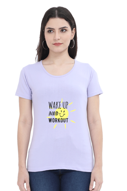 Wake Up And Work Out Women's T-shirt