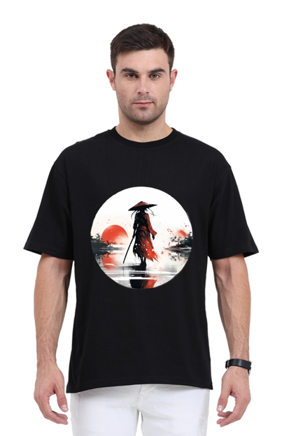 Samurai Series 5 Unisex Oversized T-shirt - Black / S