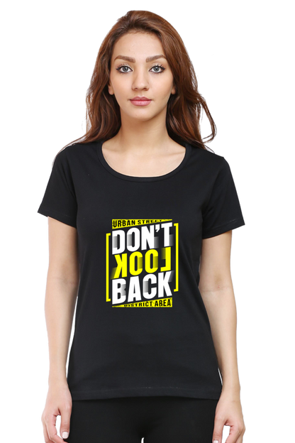 Don’t Look Back Women’s T-Shirt - Black / S