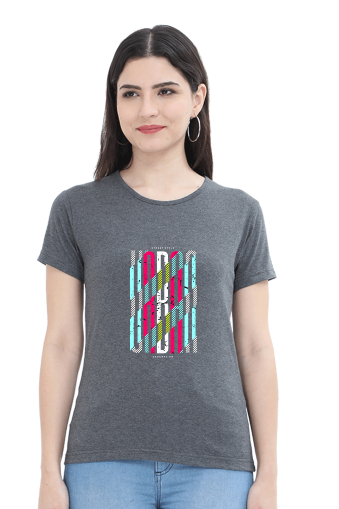 Urban Women’s T-shirt - Charcoal Melange / S