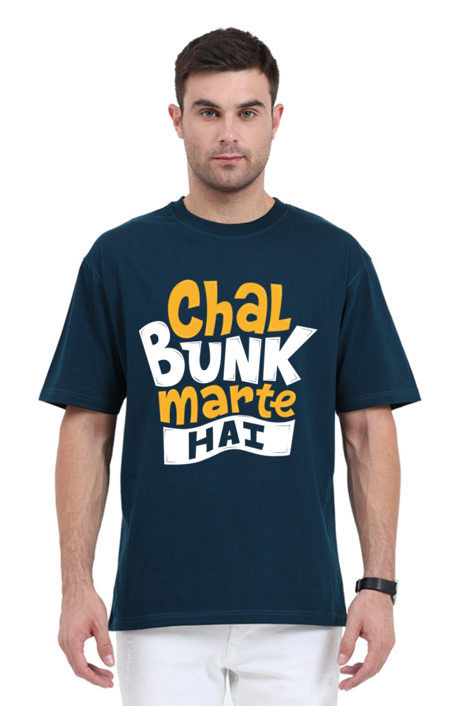 Chal Bunk Marte Hain Unisex Oversized T-shirt