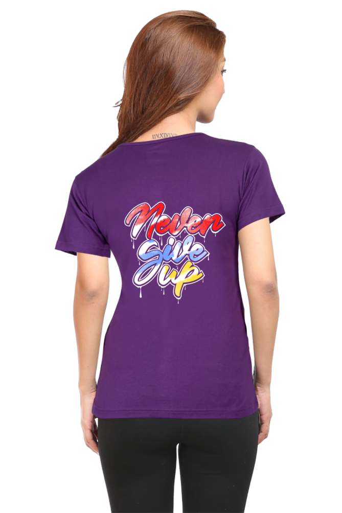 Never Give Up Women's T-shirt