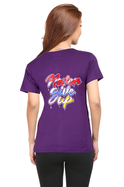 Never Give Up Women's T-shirt