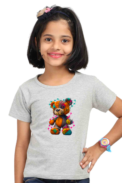 Voodoo Teddy Barbwire Girls T-shirt