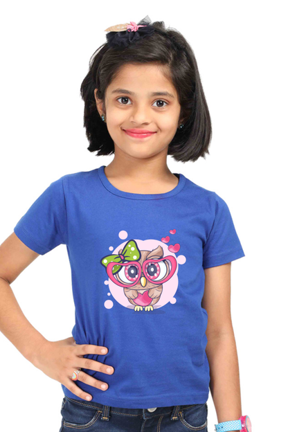 Cute Owl Girls T-shirt