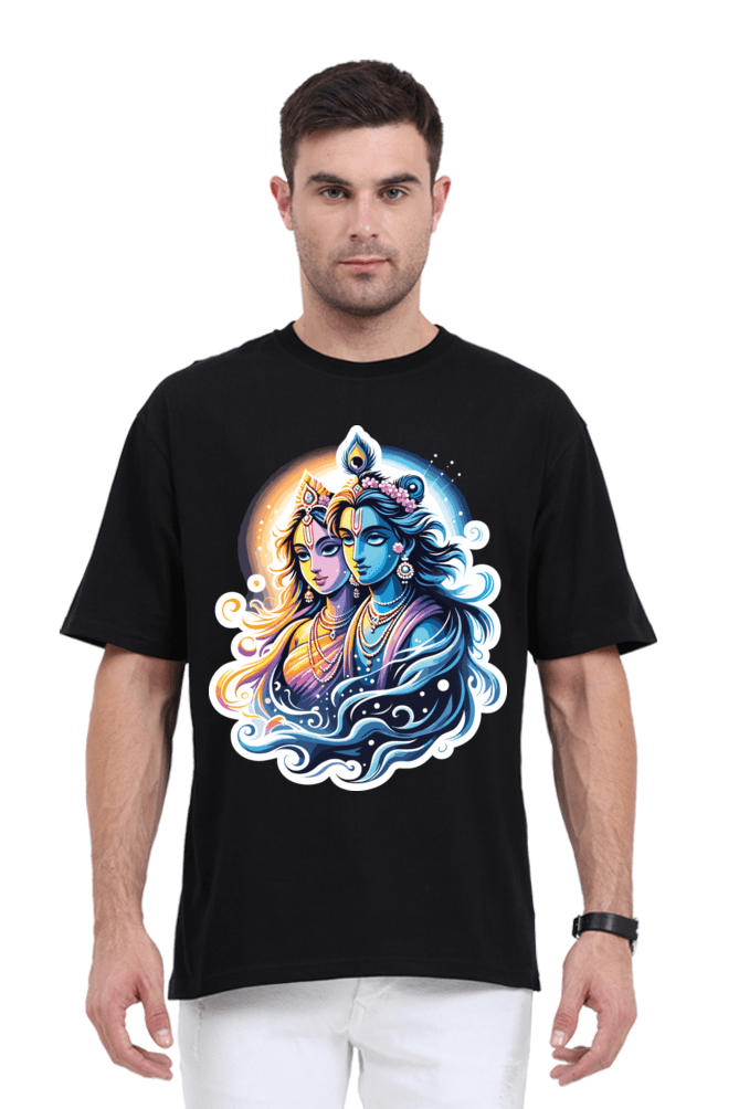 Radha Krishna Series 9 Unisex Oversized T-shirt