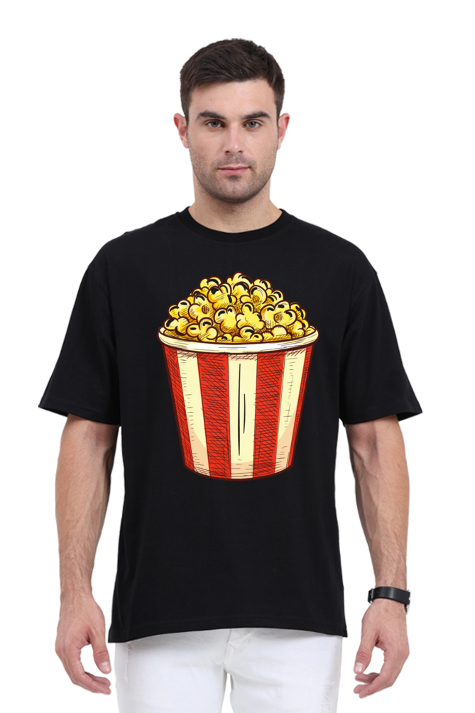 Popcorn Unisex Oversized T-Shirt