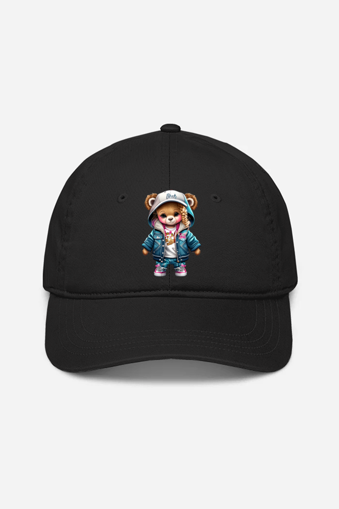 Hip Hop Girl Unisex Baseball Cap - Black / Standard